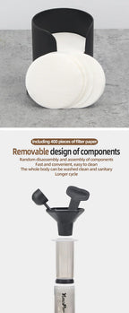 Portable Coffee Press Brewer