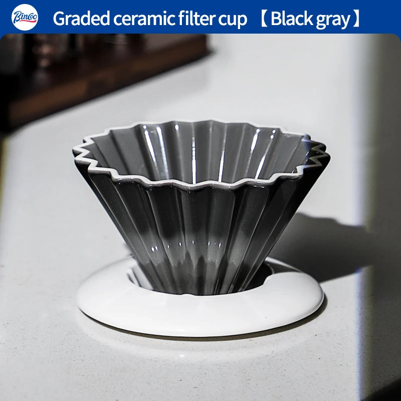 Porcelain Coffee Dripper, Ceramic Coffee Filter Cup