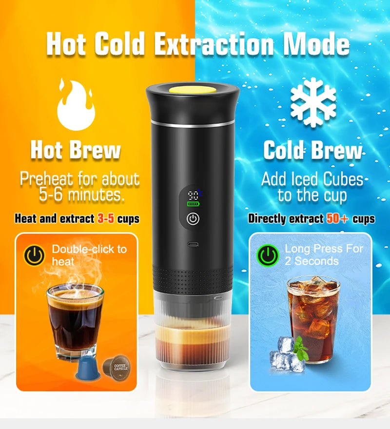 3-in-1 Portable Espresso Maker