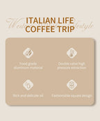 Italian Coffee Moka Pot Set Suitable for Home and Office