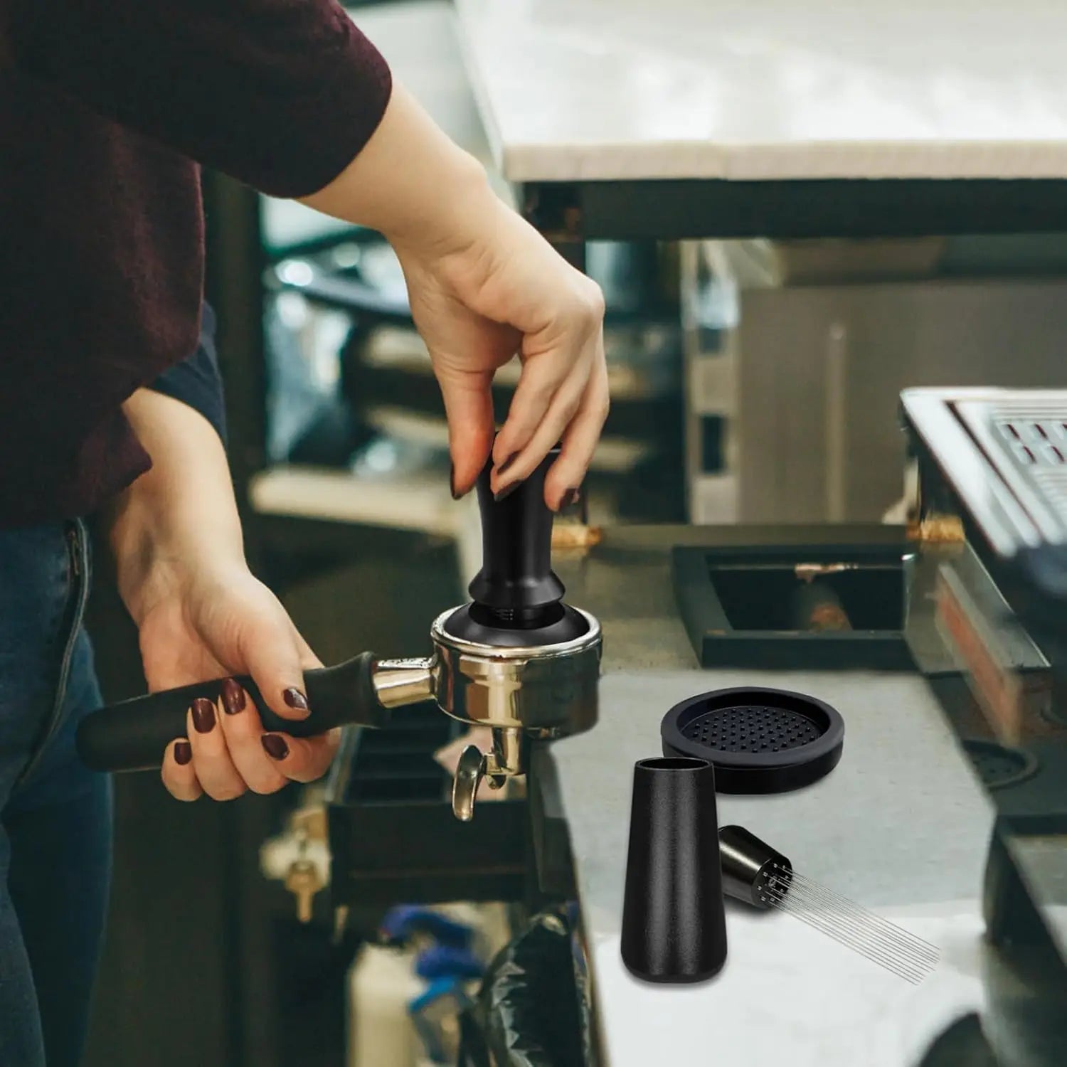 51/58mm Stainless Barista Kit