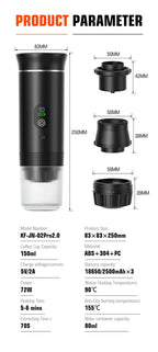 3-in-1 Portable Espresso Maker