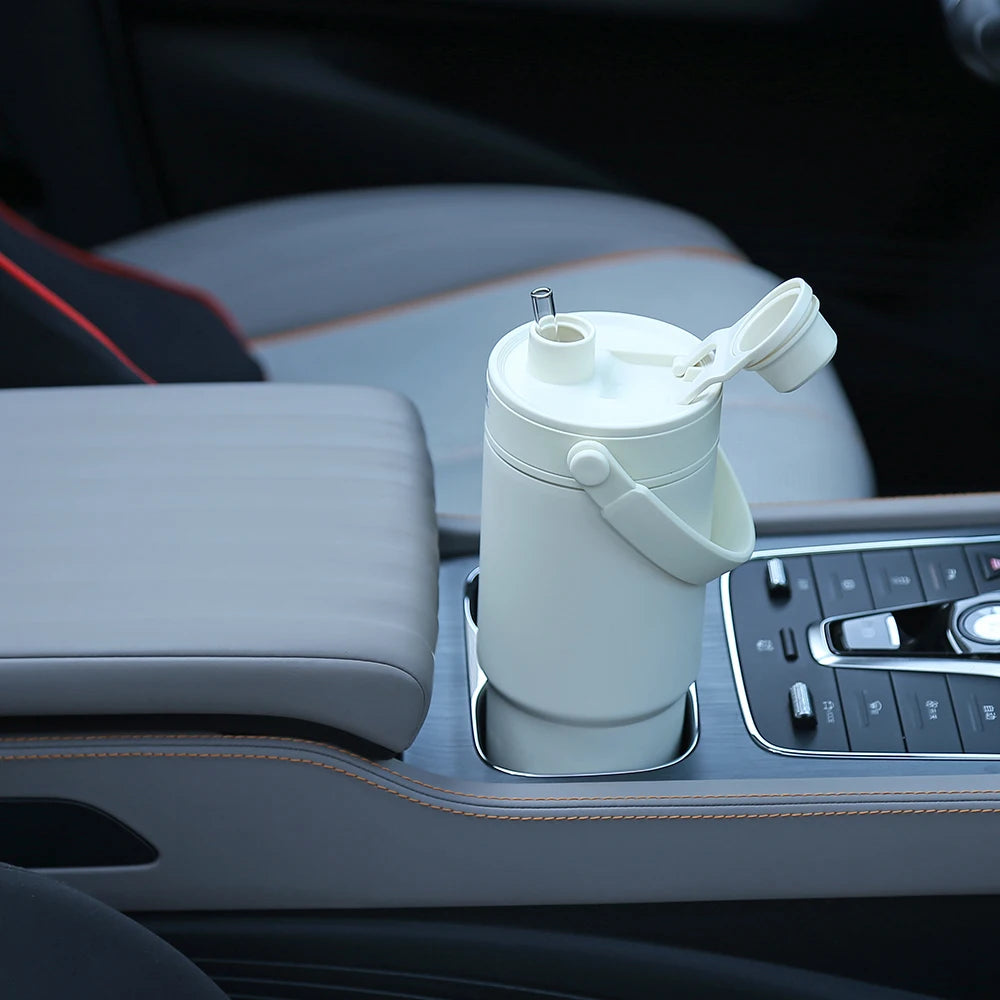24 oz Ceramic Lined Travel Mug