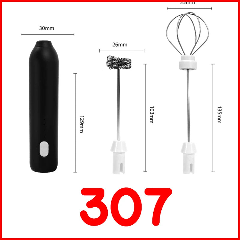 USB 3-Speed Milk Frother
