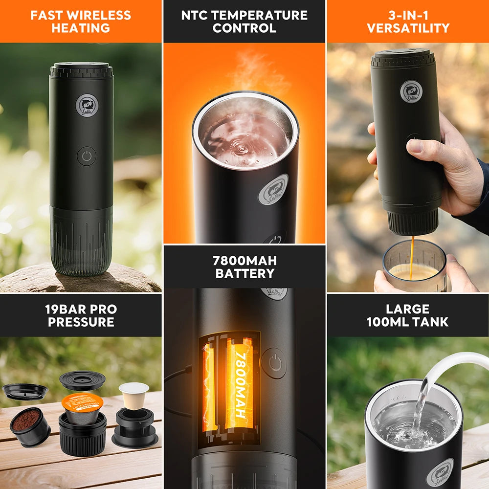 Portable Car Espresso Maker
