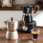 300ml Moka Pot - Italian Espresso Stovetop Coffee Maker for Home Baristas