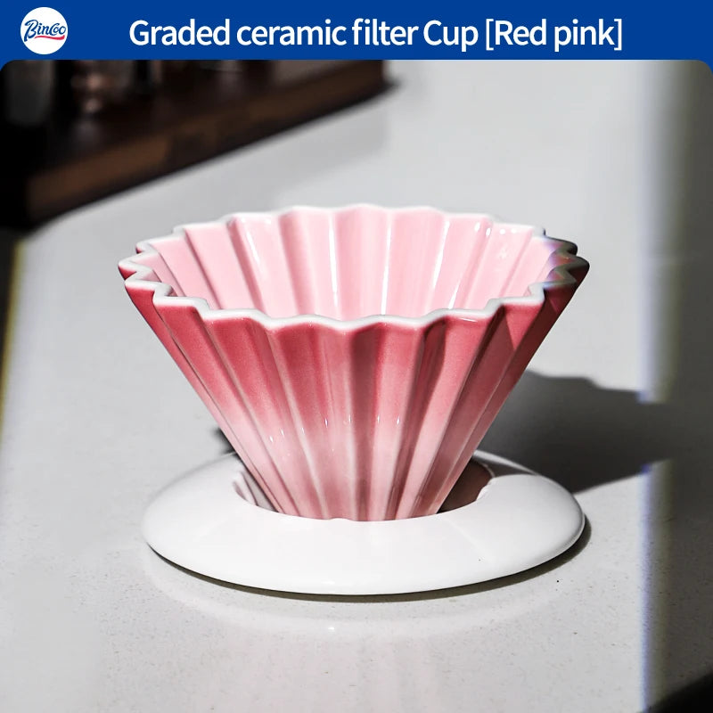 Porcelain Coffee Dripper, Ceramic Coffee Filter Cup