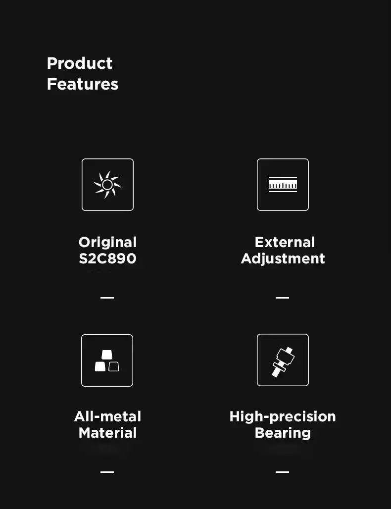 StepUP Coffee Manual Coffee Grinder Chestnut S3 – External Adjustment, S2C890 Burr
