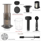 250ml Portable AeroPress Brewer