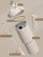 24 oz Ceramic Lined Travel Mug