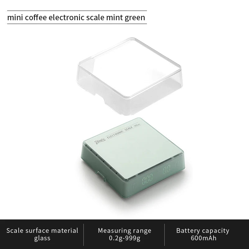 Electronic Coffee Scale, Italian Coffee Bean Weighing Smart Mini Professional Scale
