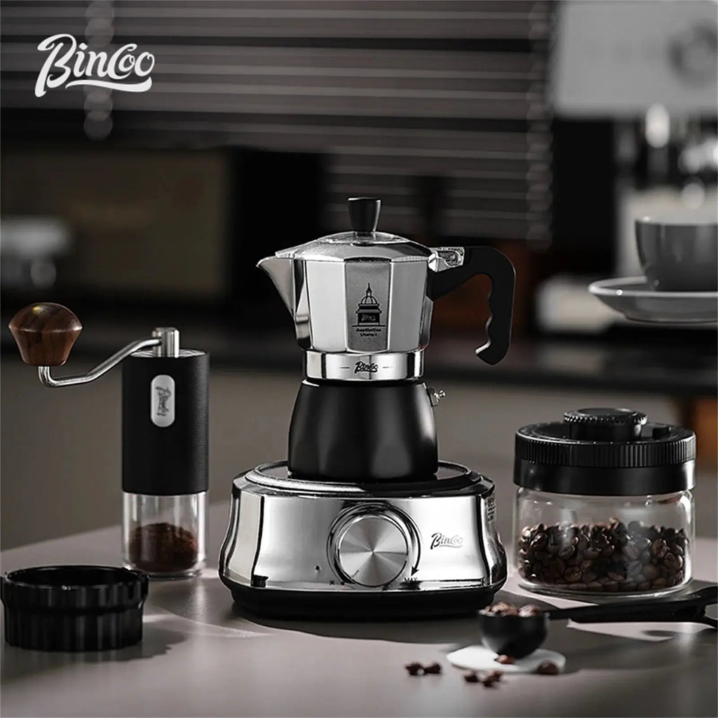 Espresso Extraction Coffee Maker, Dual Valve Moka Pot