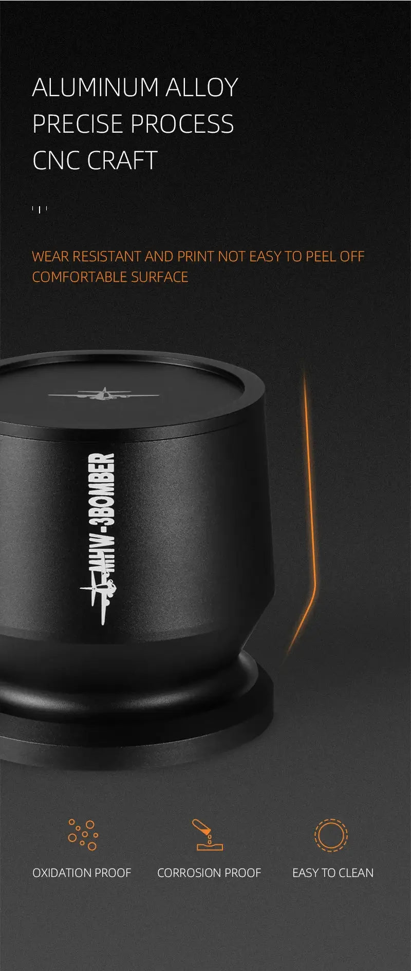 Coffee Dosing Funnel Aluminum Alloy Dosing Shaker dispensing grounds into a dripper on scale, fits 51-54mm portafilters, ideal for home baristas.