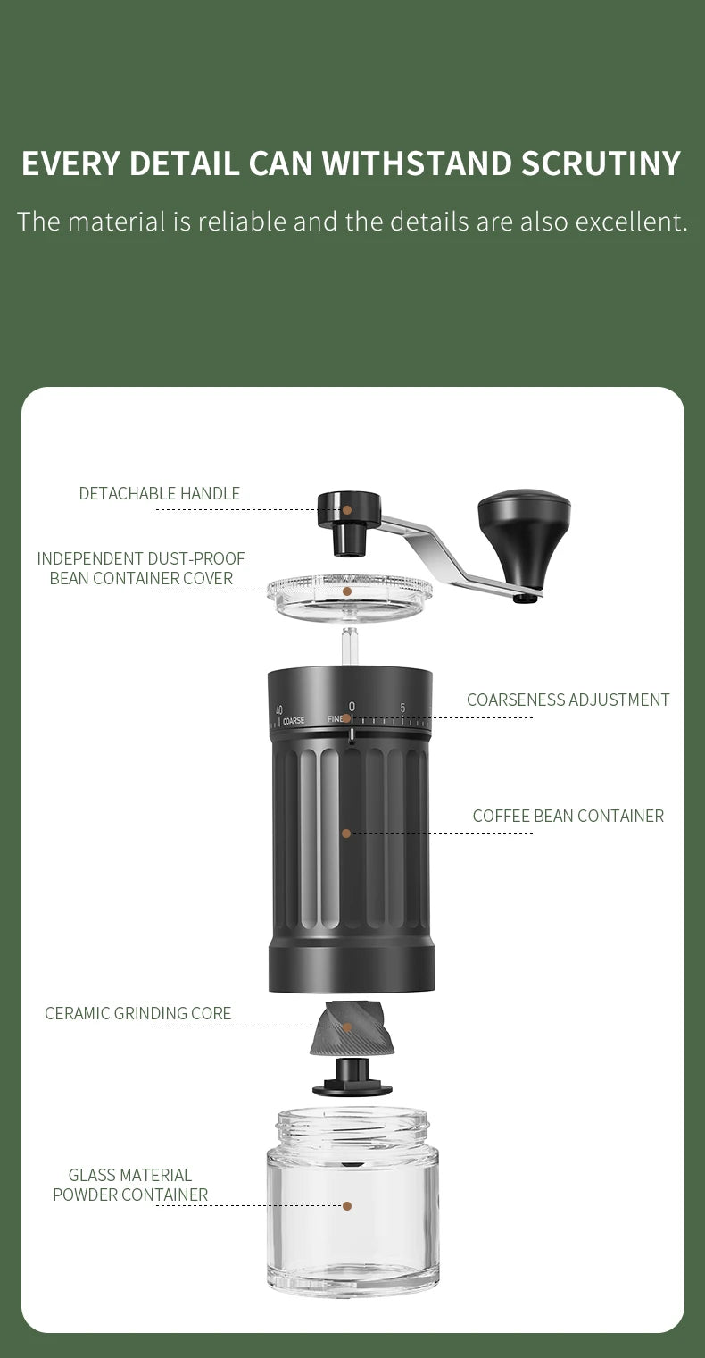 Ceramic Burr Coffee Grinder