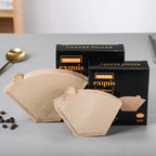 StepUp Coffee Origami Ceramic Pour Over Dripper, Handmade Cone Brewer