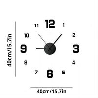 Decorative Kitchen wall clock on a kitchen wall