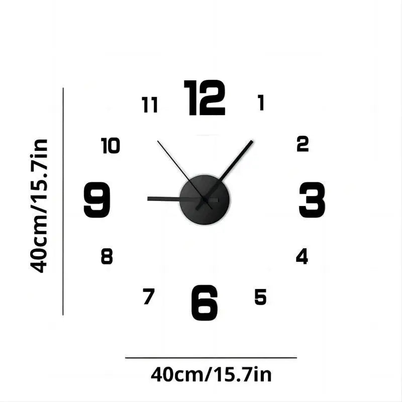 Decorative Kitchen wall clock on a kitchen wall