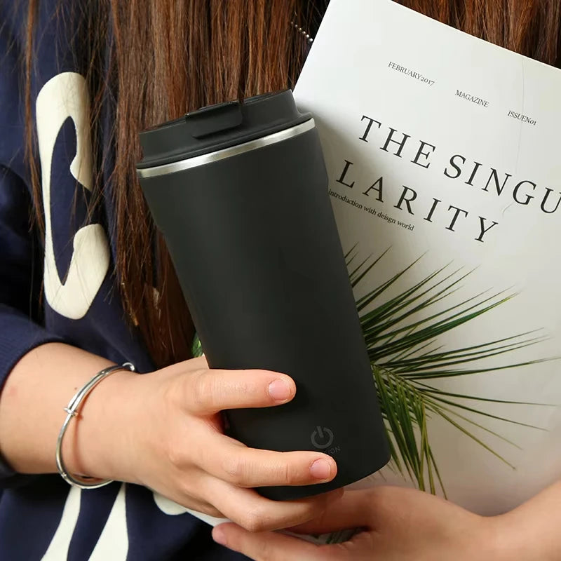 Automatic Self Stirring Magnetic Stainless Steel Coffee Mixing Cup USB Charging Smart