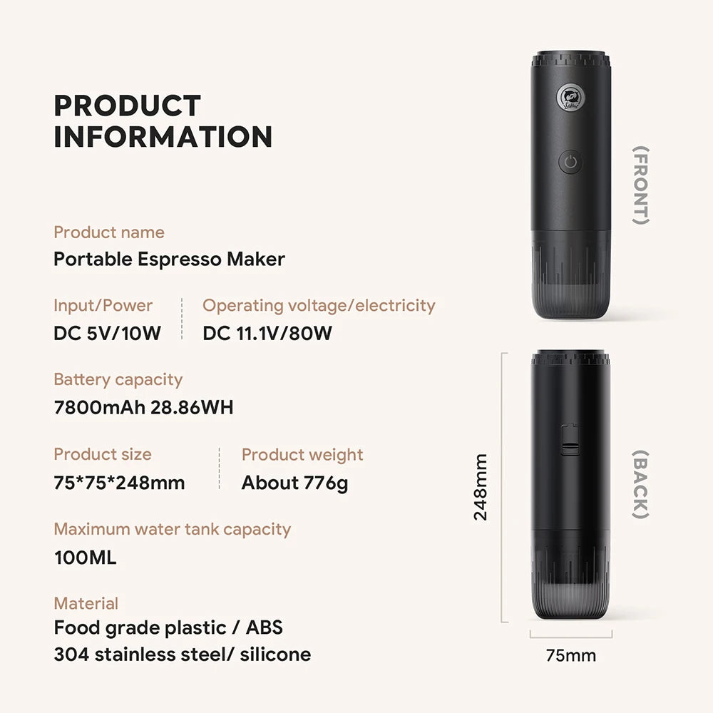 Portable Car Espresso Maker