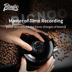 Bincoo 1000ml Airtight Coffee Canister - Vacuum Seal Stainless Steel Airscape Container for Coffee Beans | Kitchen Storage