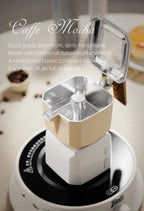 Italian Coffee Moka Pot Set Suitable for Home and Office