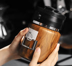 Bincoo 1000ml Airtight Coffee Canister - Vacuum Seal Stainless Steel Airscape Container for Coffee Beans | Kitchen Storage