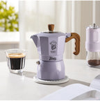 Double Valve Moka Pot Espresso Maker Manual Brewed