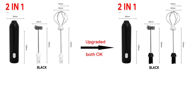 USB 3-Speed Milk Frother