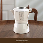 Double-valve Italian Moka Pot Aluminum Coffee