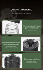 Ceramic Burr Coffee Grinder