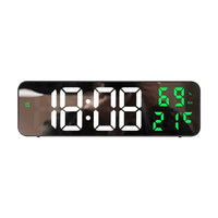 Digital Wall clock display time, temperature, humidity