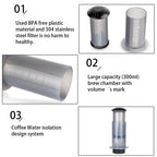 For AeroPress Machine Espresso Portable Coffee Maker Cafe French Press Coffee Pot  with Filters Paper Kit