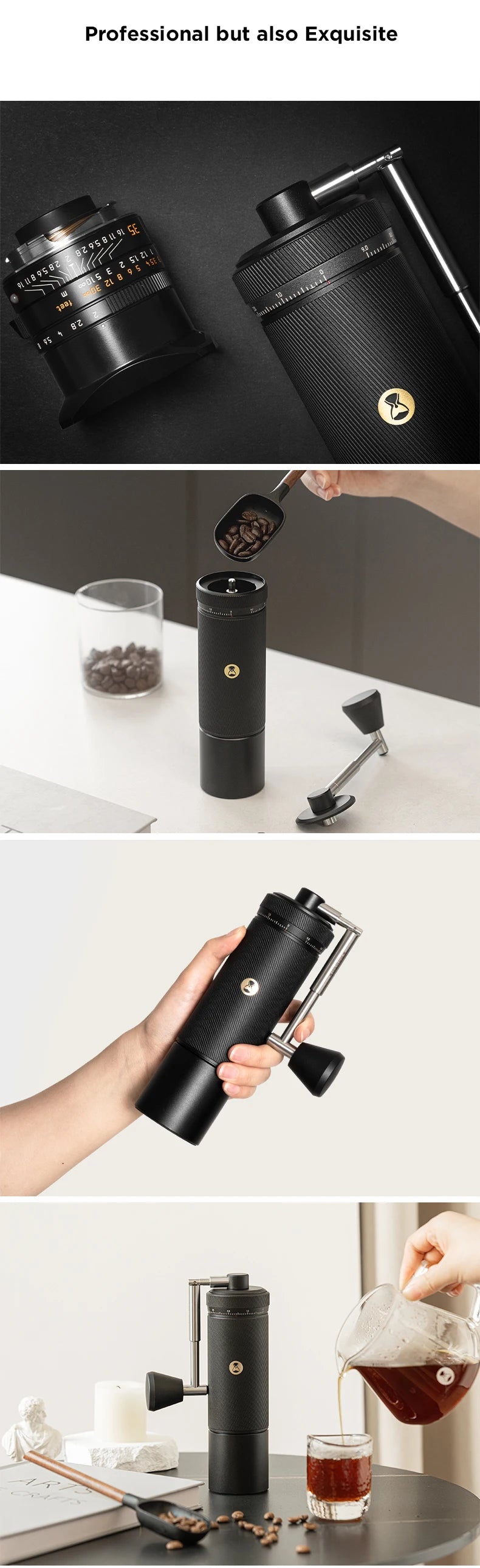 TIMEMORE CHESTNUT S3 Hand Coffee Grinder | External Adjustment & S2C Burr"