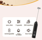 USB 3-Speed Milk Frother