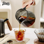 Bincoo Pour Over Coffee Maker Set 800ml Glass Carafe Coffee with Glass Coffee Filter Drip Coffee Maker Set for Home or Office