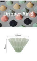 Origami Dripper Air S 1-2 Cups Pour Over Dripper Coffee Filter