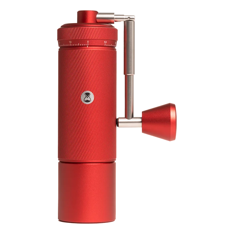 TIMEMORE Chestnut S3 Manual Coffee Grinder Chinese Red All-metal Body S2C Burr with Cleaning Brush Free Shipping