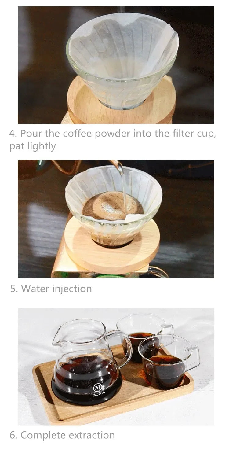 Ceramic Coffee Dripper – Engine-Style Pour Over (Reusable, 1–4 Cups)
