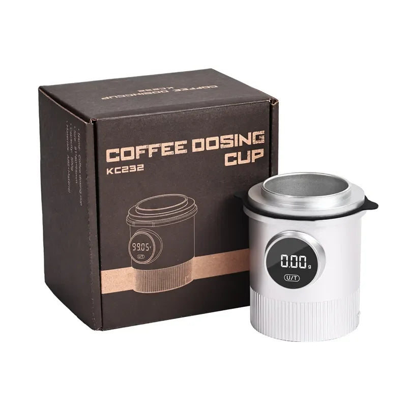 Digital Coffee Weighing Scale with LCD Display – KC232 500g Coffee Dosing Cup Scale for Precision Brewing