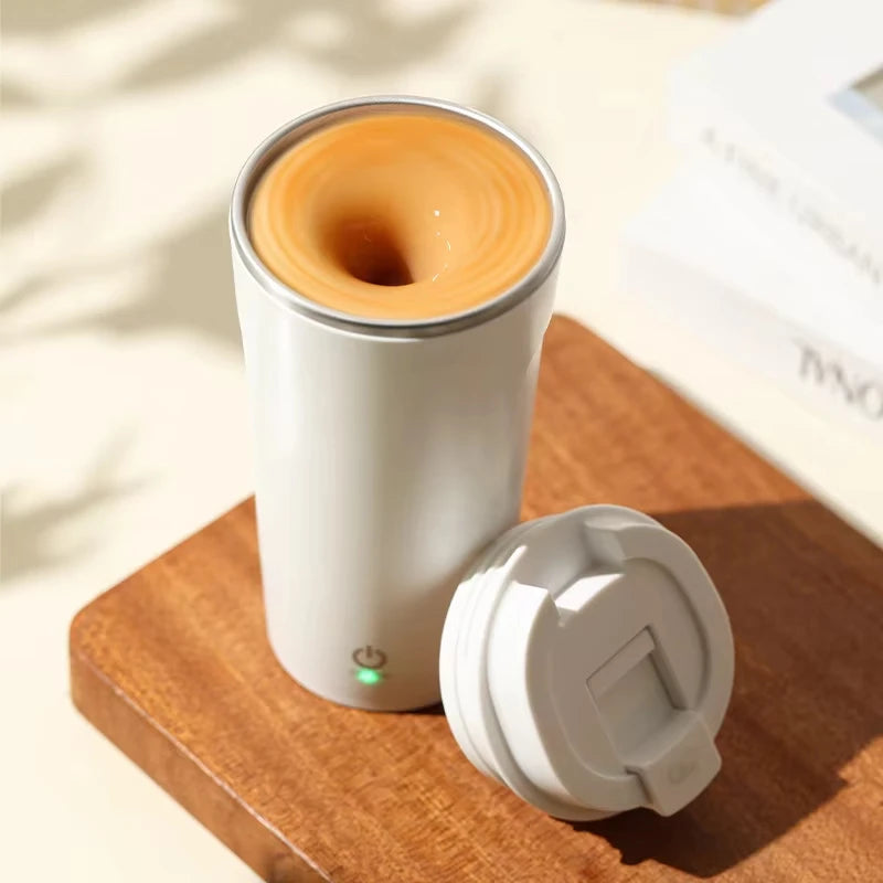 Automatic Self Stirring Magnetic Stainless Steel Coffee Mixing Cup USB Charging Smart