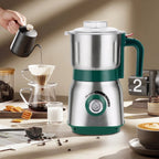 Electric Grinder 600ml Wet/Dry Dual-Use Mill Ultra-Fine Grain Grinder for Coffee Beans Spices Herbs and Various Beans