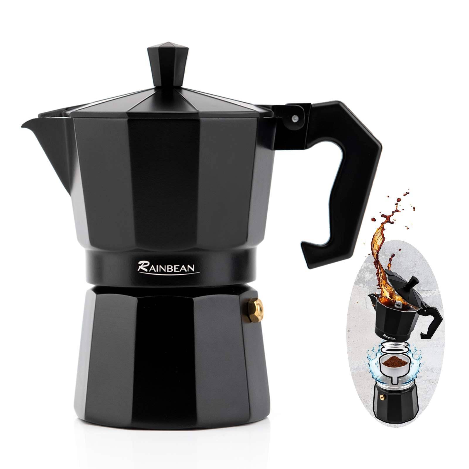 Stovetop Espresso Maker Espresso Cup Moka Pot Classic Cafe Maker Italian Espresso Espresso Moka Pot - StepUp Coffee