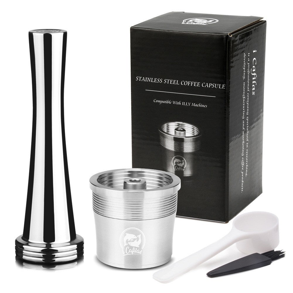 Portable Stainless Steel Coffee Capsule Cup