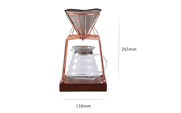 Cold Coffee Pour Over Stainless Steel Kit Pour Over Coffee Making Kit - StepUp Coffee