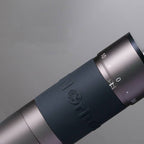 Portable hand crank coffee grinder with adjustable burrs, featuring internal adjustment (K2) and external adjustment (K4/K6) for precise grinding control.