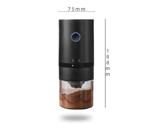 New Upgrade Portable Electric Coffee Grinder TYPE-C USB Charge Ceramic Coffee Grinders - StepUp Coffee