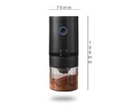 New Upgrade Portable Electric Coffee Grinder TYPE-C USB Charge Ceramic Coffee Grinders - StepUp Coffee