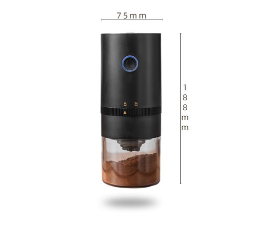New Upgrade Portable Electric Coffee Grinder TYPE-C USB Charge Ceramic