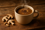 coffee with mushroom