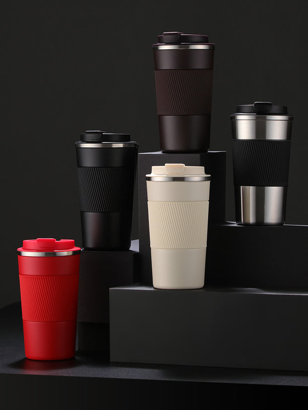 Coffee Mug Insulation Mug Ceramic Liner Portable Student Coffee travel mug - StepUp Coffee